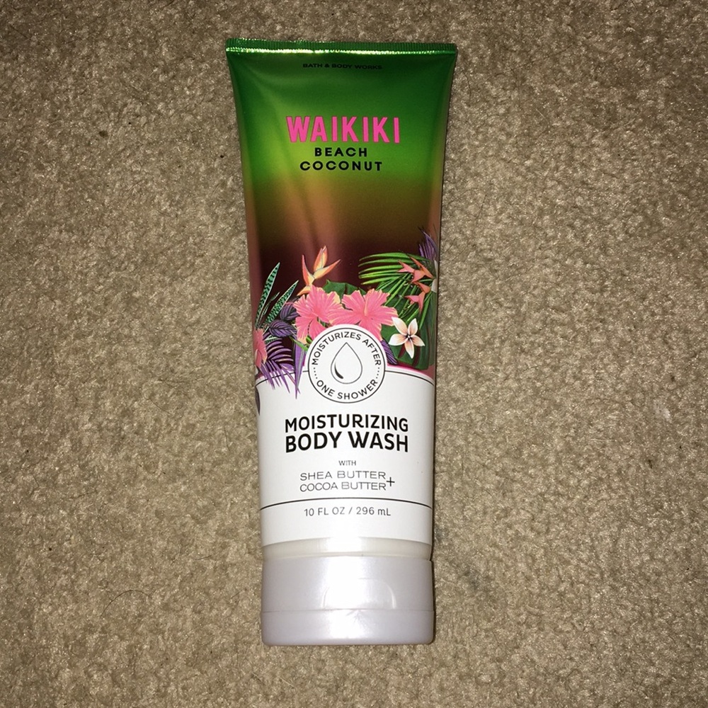 body wash.